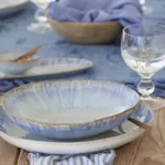 Brisa Ria Blue Round Pasta Bowl 233mm / 930ml