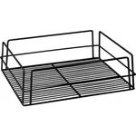 Glass Racks Baskets With Open Interior Black 435x355x125mm