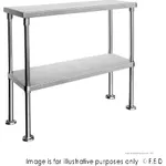 Double Tier 400mm Deep Workbench Overshelf 750mm High