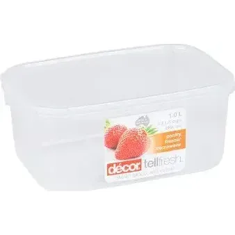 Decor Tellfresh Storer - Oblong 1l