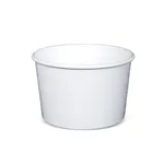 16oz White Ice Cream Cup [50 Pack]