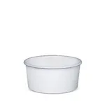 12oz White Ice Cream Cup [50 Pack]