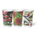475ml / 16oz Grasp The Moment Double Wall Pla Coffee Cups [25 Pack]
