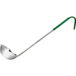 Ladle Stainless Steel Green Handle 180ml