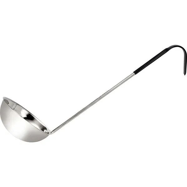Ladle Stainless Steel Black Handle 360ml