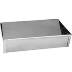 Floor Ashtray Stainless Steel — 305x190x75mm