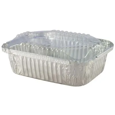 178x128x48mm Dinner Pack Large Foil Container [pack 100 / 500]