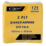Gold 2 Ply Qtr Fold Dinner Napkin  [pack 1000]
