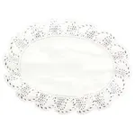 #4 356x256mm Oval Doyley Pack Qty 250; Carton Qty 1000
