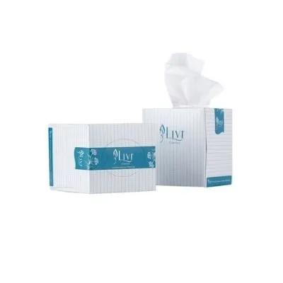 Livi Essentials Cube Tissues 2 Ply 90 Sheet [pack 24]