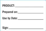 Fildes Prepped Product Permanent Labels [500 Pack]