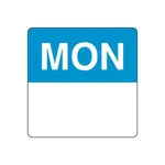 Fildes Removable  40mm Monday Blue Food Labels [roll 500]