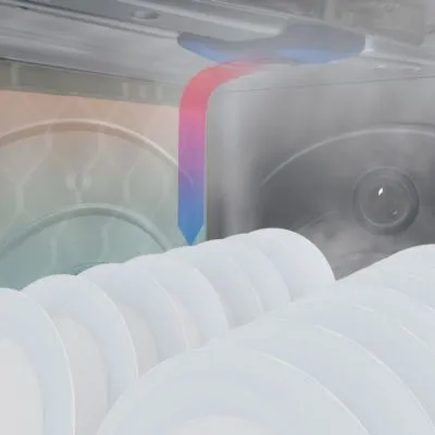 Meiko Comfortair Heat Recovery System To Suit Undercounter Units. Recovers Steam Energy To Pre-Heat Incoming Water And Speeds Up Drying.