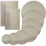 Cake Board Full Slab Silver — Pack 10