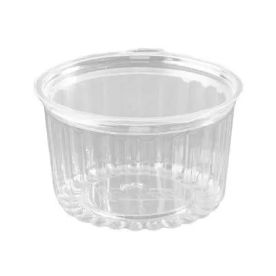 16oz Clear Shobowl With Flat Lid [50 Pack]