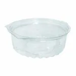 8oz Clear Shobowl With Flat Lid [50 Pack]
