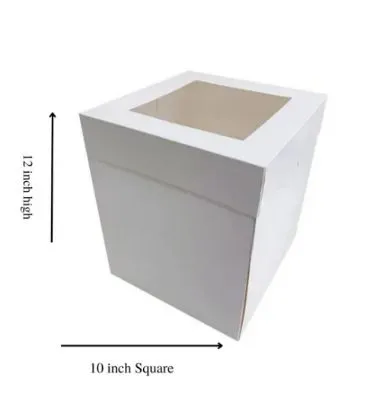 Cake Box Premium — 254x254x305mm Pack 5