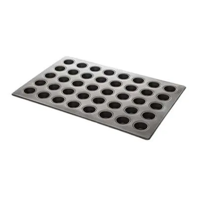 Muffin Tray 530 X 325 With 40 X 47mm Cups - Teflon Coated