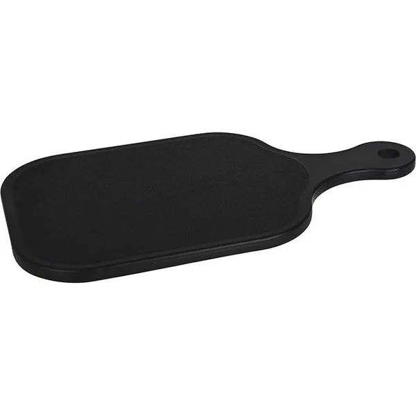 Cutting Board Polyethylene Paddle Black 235x190mm