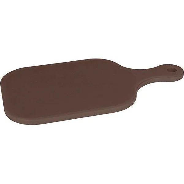 Cutting Board Polyethylene Paddle Brown 235x190mm