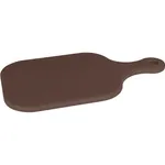 Cutting Board Polyethylene Paddle Brown 235x190mm