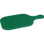 Cutting Board Polyethylene Paddle Green 235x190mm