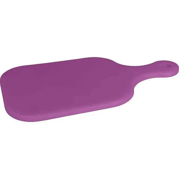 Cutting Board Polyethylene Paddle Purple 235x190mm