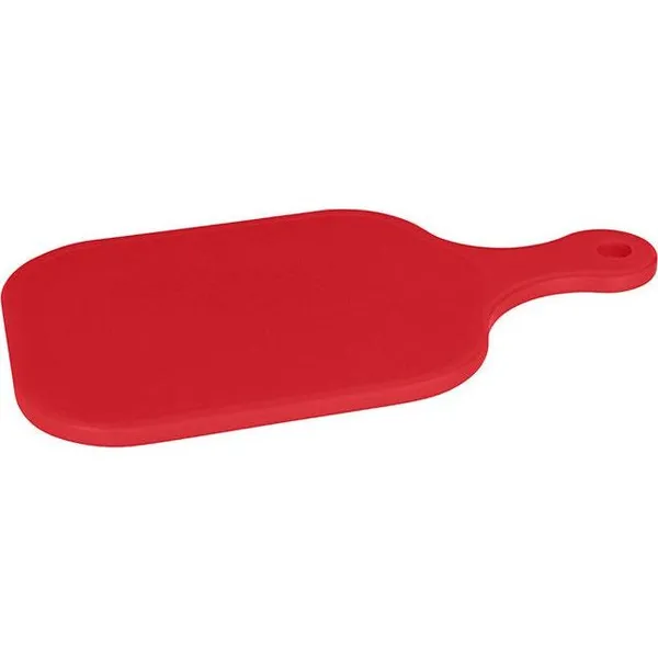 Cutting Board Polyethylene Paddle Red 235x190mm