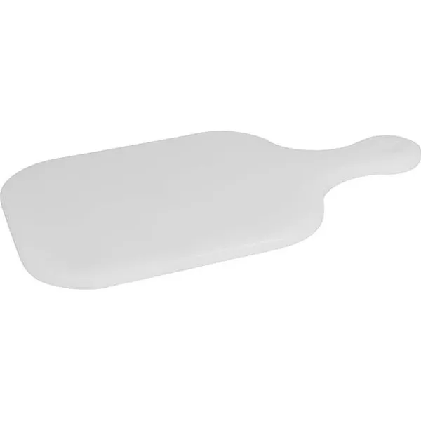 Cutting Board Polyethylene Paddle White 235x190mm