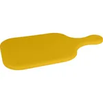 Cutting Board Polyethylene Paddle Yellow 235x190mm