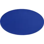 Cutting Board Polyethylene Round Blue 350x13mm