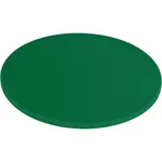 Cutting Board Polyethylene Round Green 350x13mm