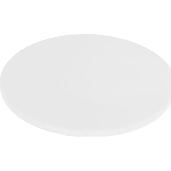 Cutting Board Polyethylene Round White 350x13mm