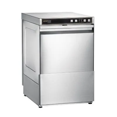 Hobart Glasswasher Ecomax404 ; 600 Glasses/Hr ; Pump Out Drain And Rinse Aid Dispenser