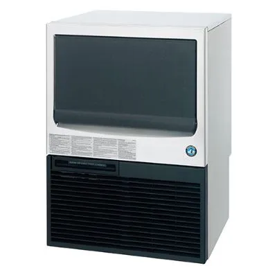 Hoshizaki Km-55b, Crescent Ice Machine - Self Contained, 41kg Production Per Day @ 32°C Air Temp; 21°C Water- 23kg Storage Bin, With Drain Pump
