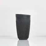 12oz Huskee Cup & Lid Charcoal [each]