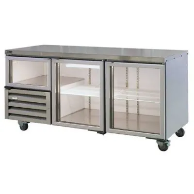 Glass Door Back Bar