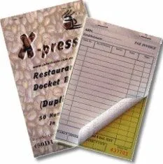 17cm Duplicate Docket Book [10 Pack]