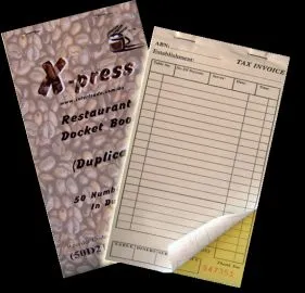 21cm Duplicate Docket Book [10 Pack]