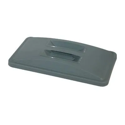 Solid Lid To Suit Slim Bin 60/87llt Grey; Pack Qty 1