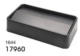 Swing Lid To Suit Slim Bin 60/87llt Grey; Pack Qty 1