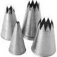 Pastry Tube Set-S/S | Star | 10pcs