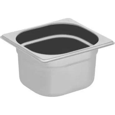 Anti-Jam Steam Pan 1/6 Size 176x162x100mm / 1.5Lt