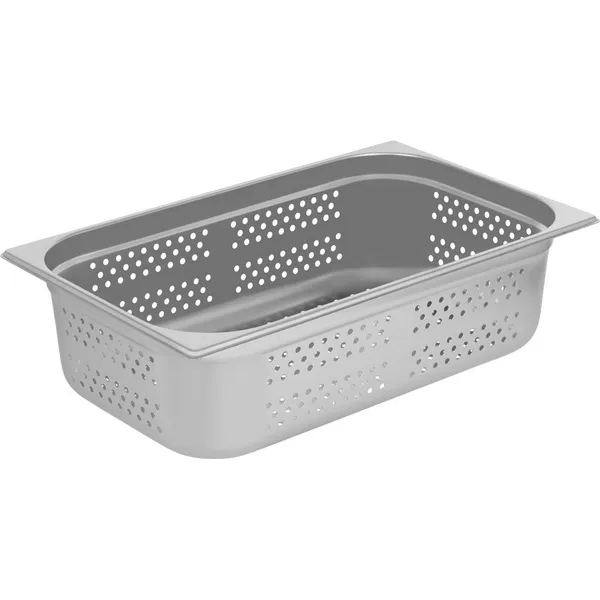 Anti-Jam Steam Pan Perforated 1/1 Size 530x325x150mm / 20.0Lt