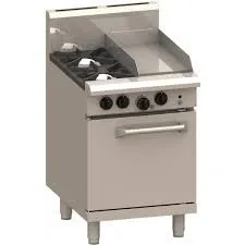 Luus Professional Series 2 Burner Oven Range with 300mm Griddle