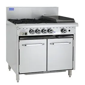 Professional Series 4 Burner Oven Range with 300mm Griddle