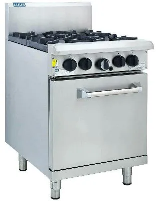 Luus Professional Series 4 Burner Oven Range