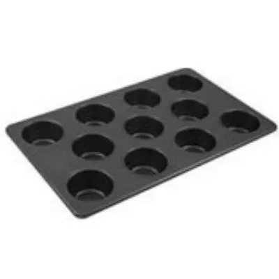 Mackies Texas Muffin Tray 4 3 4 Teflon Non Stick
