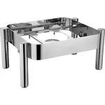 Chafer Stand Rectangular Stainless Steel 1/2 Size to Suit 54902