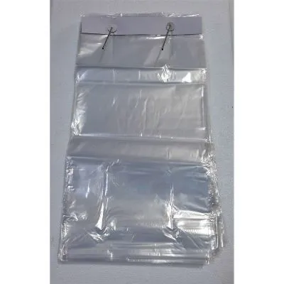 Bread Bag Wicketed LDPE Clear — 30x43cm Pack 2000